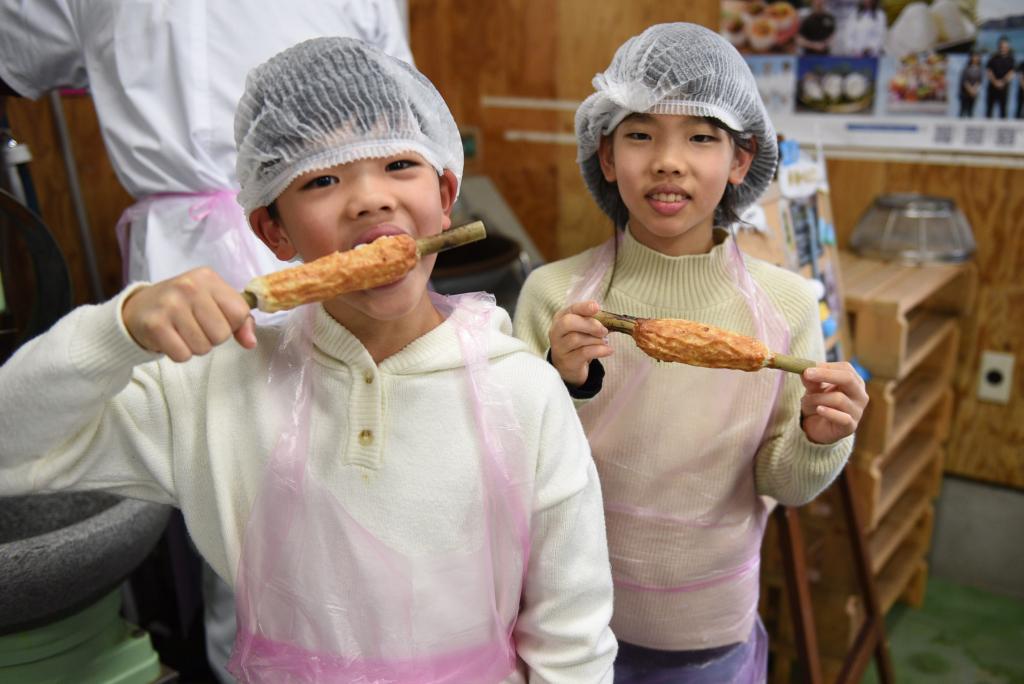 新鮮な香り　「好吃！」
