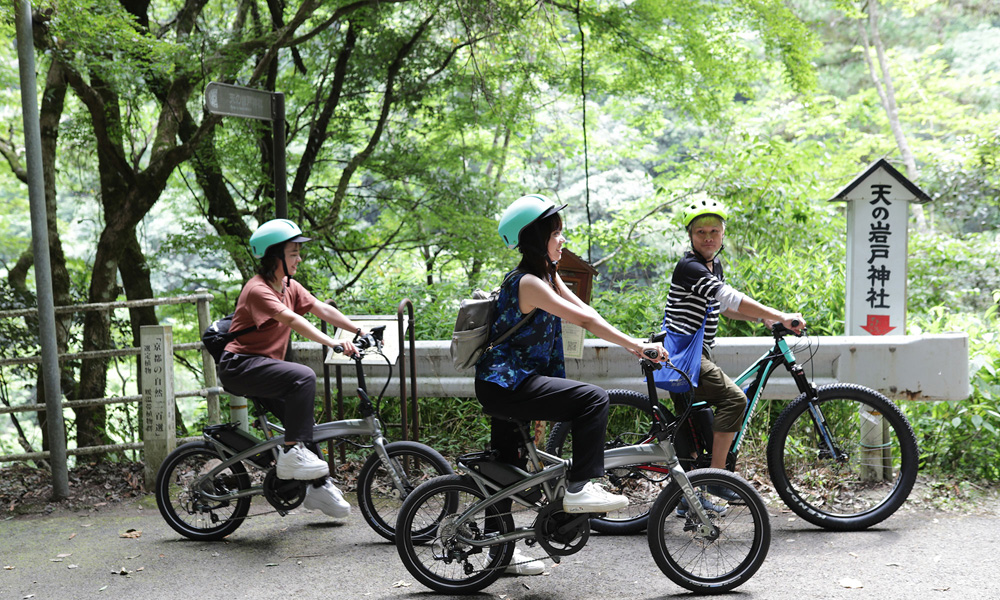 大江山はe-Bikeライドがお薦めです！