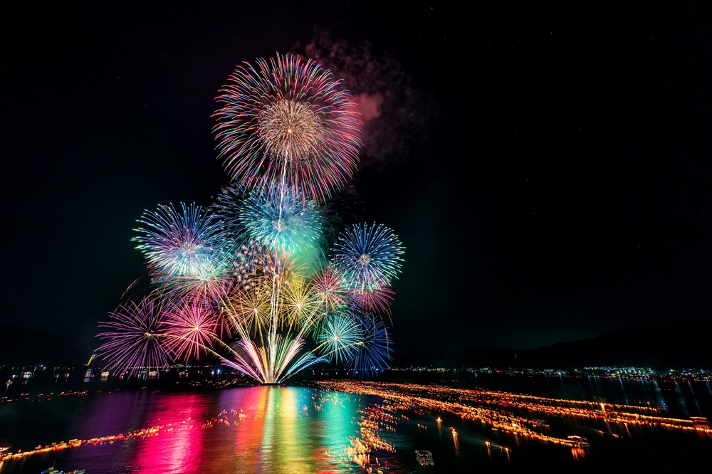 宮津燈籠流し花火大会についてお知らせ