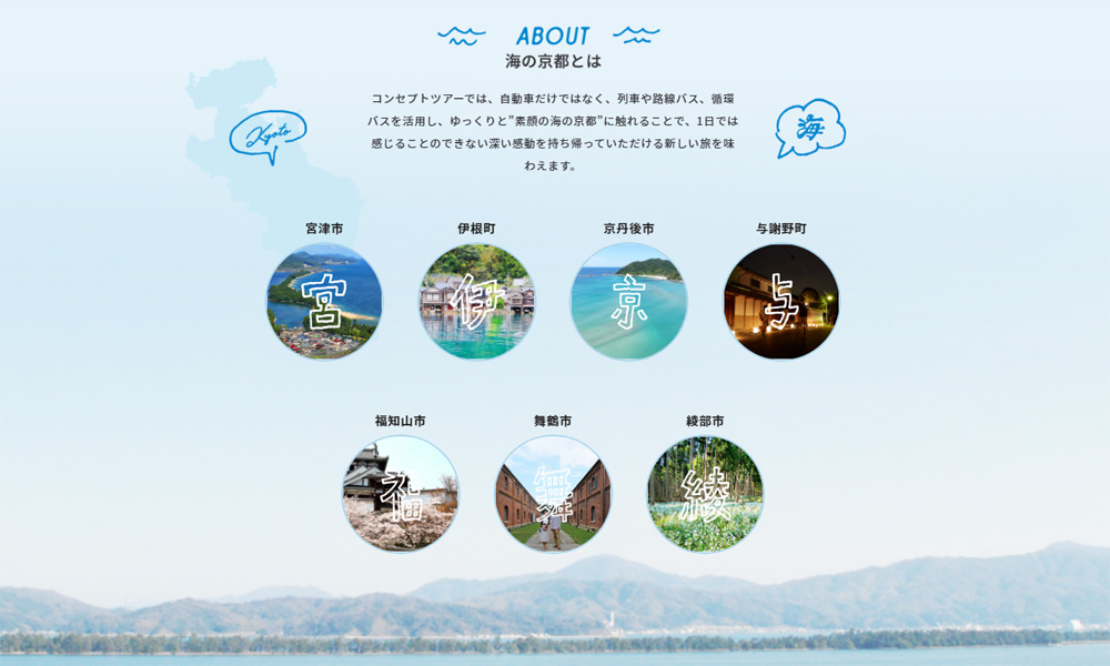海の京都ホームページがリニューアルしました。