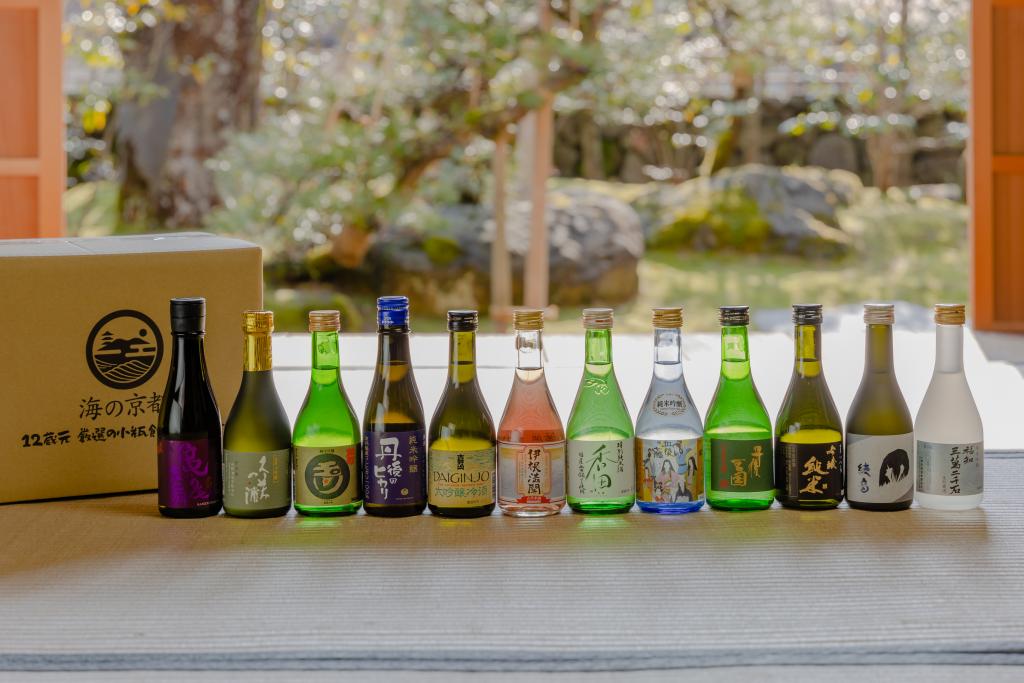 「海の京都」7市町初のふるさと納税共通返礼品 「12蔵元の日本酒飲み比べセット」が完成！