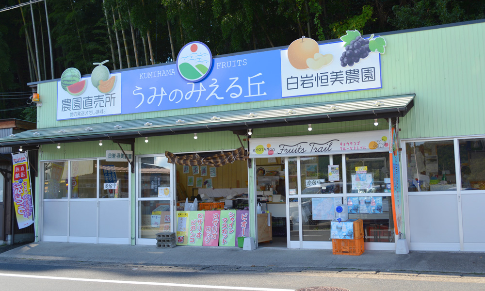 ⑯白岩恒美農園～うみのみえる丘～