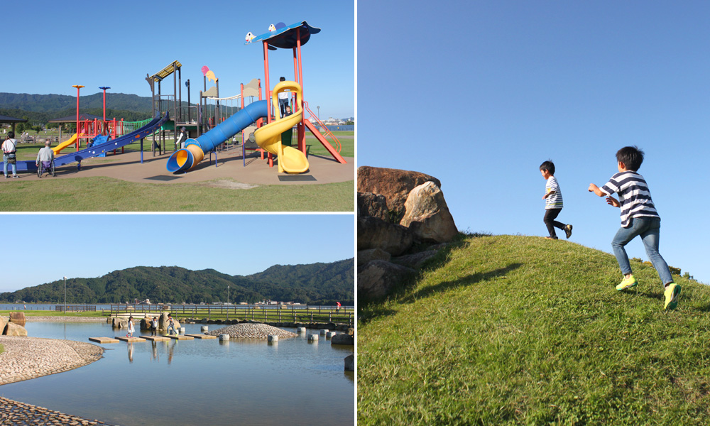 海の京都 子供達とピクニック 海が見える公園 山にある公園 特集 海の京都観光圏