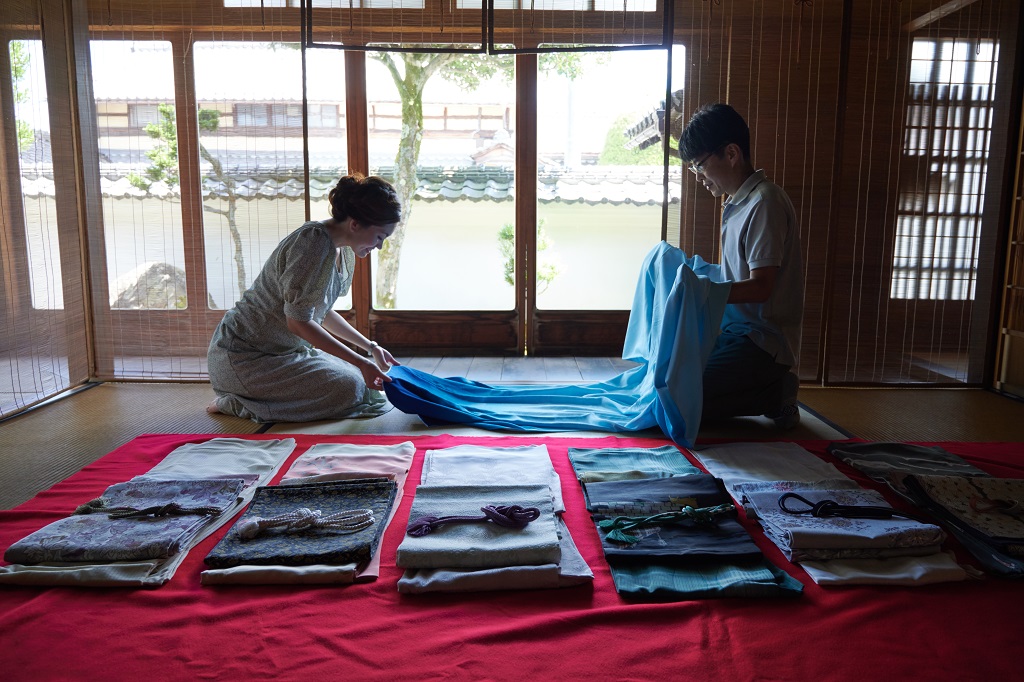 ここでしか味わえない上質なキモノと体験を
